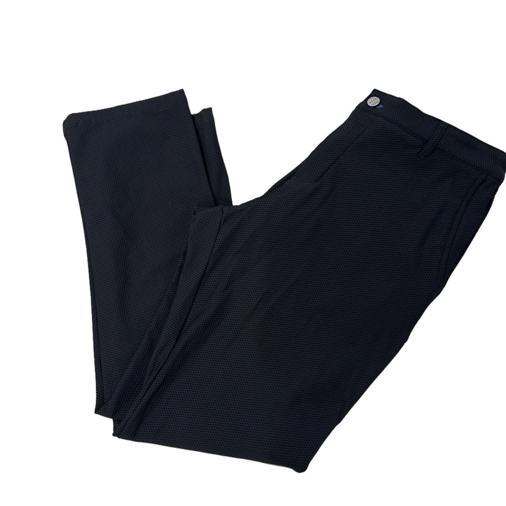 Black Dress Pants Classic Straight Leg